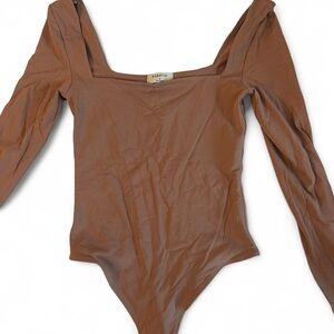 Babaton Tan Bodysuit